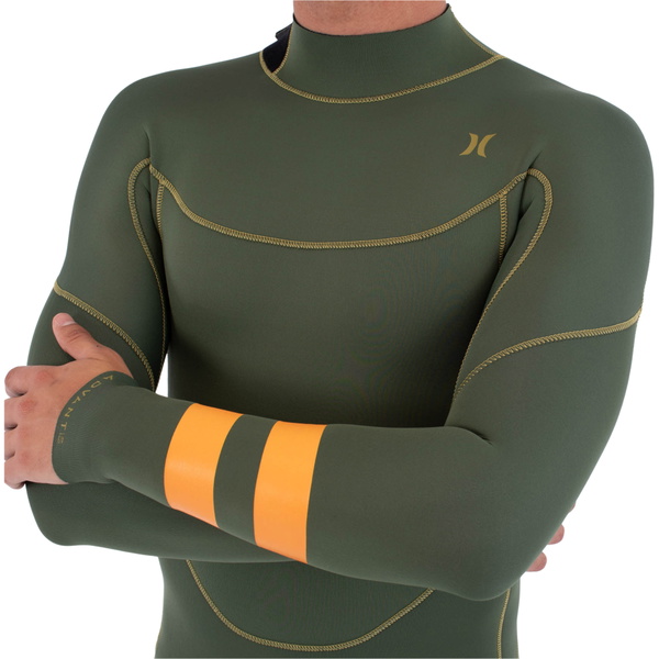 2026 Hurley Hombres Advant 3/2mm Back Zip Neopreno MFS0000302 - Cargo